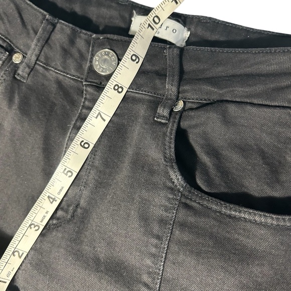 Sandro Paris Ankle Zip Mid Rise Slim Fit Jeans Sz 40 (28) - Picture 15 of 16